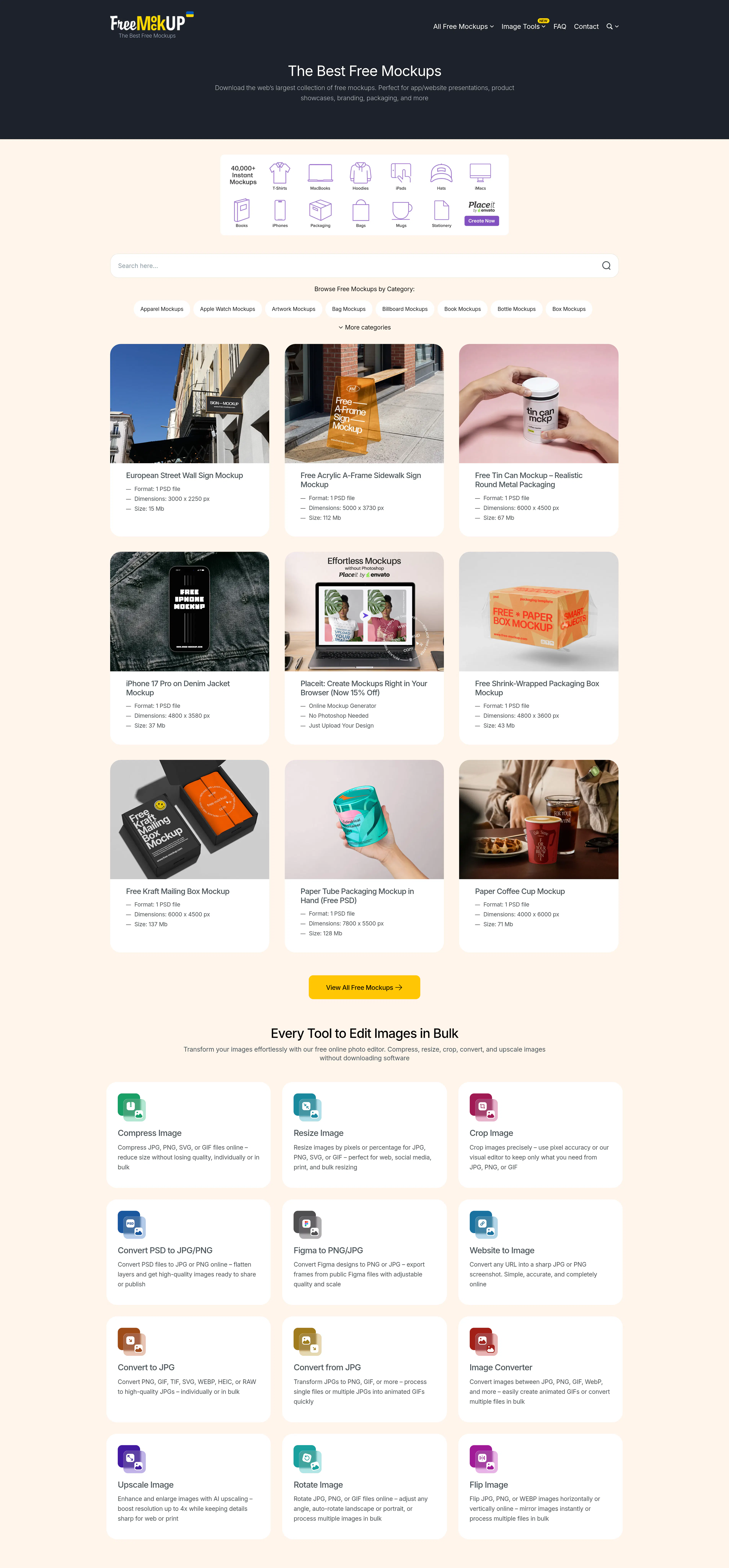 Free Mockup gallery image