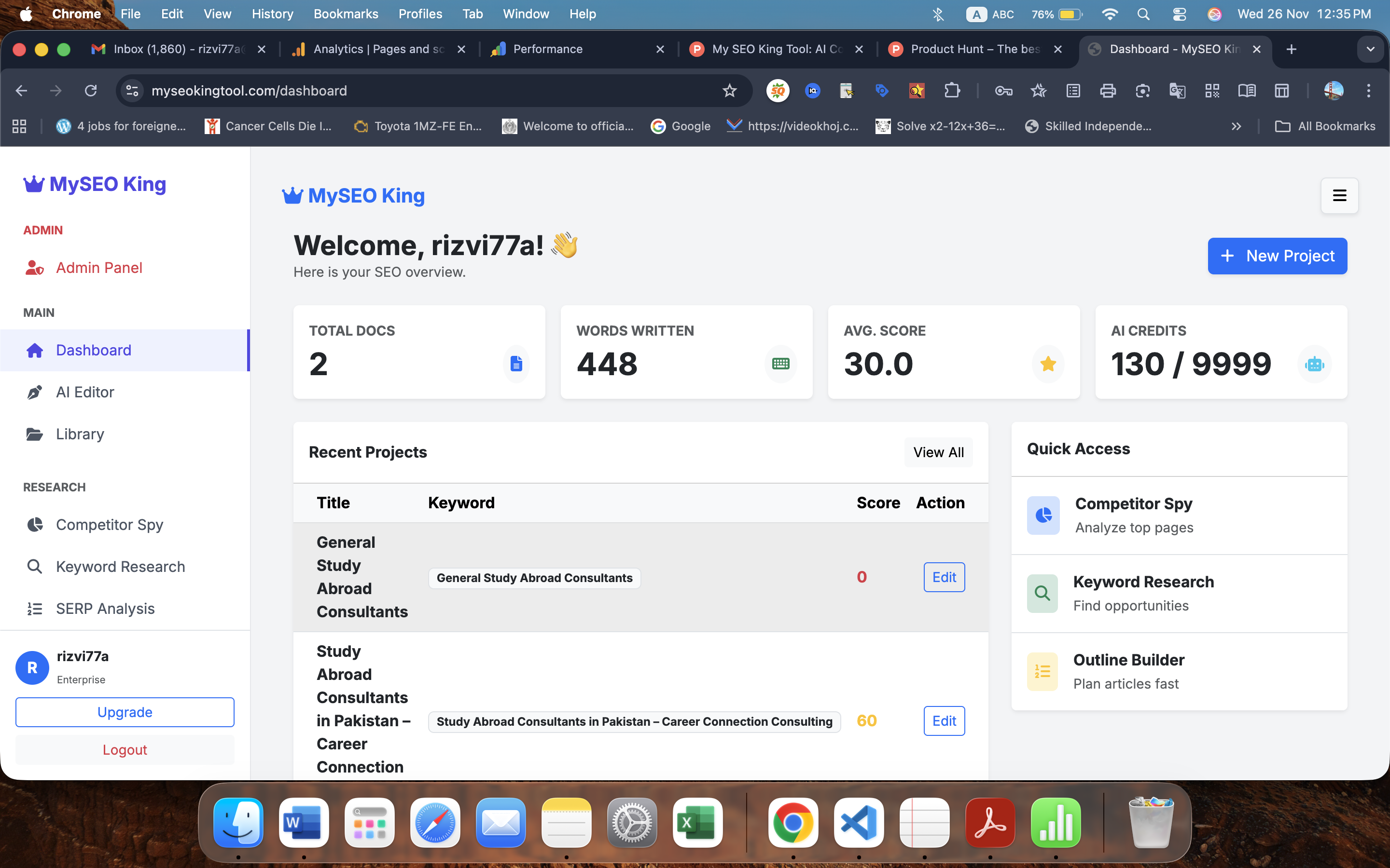 My SEO King Tool gallery image