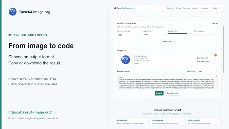 Base64-Image.org screenshot 1 (video preview)