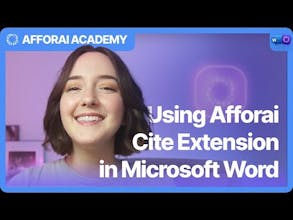 Afforai Cite Extension for MS Word gallery image