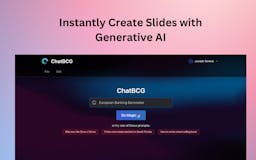ChatBA: Generative AI for Slides media 2