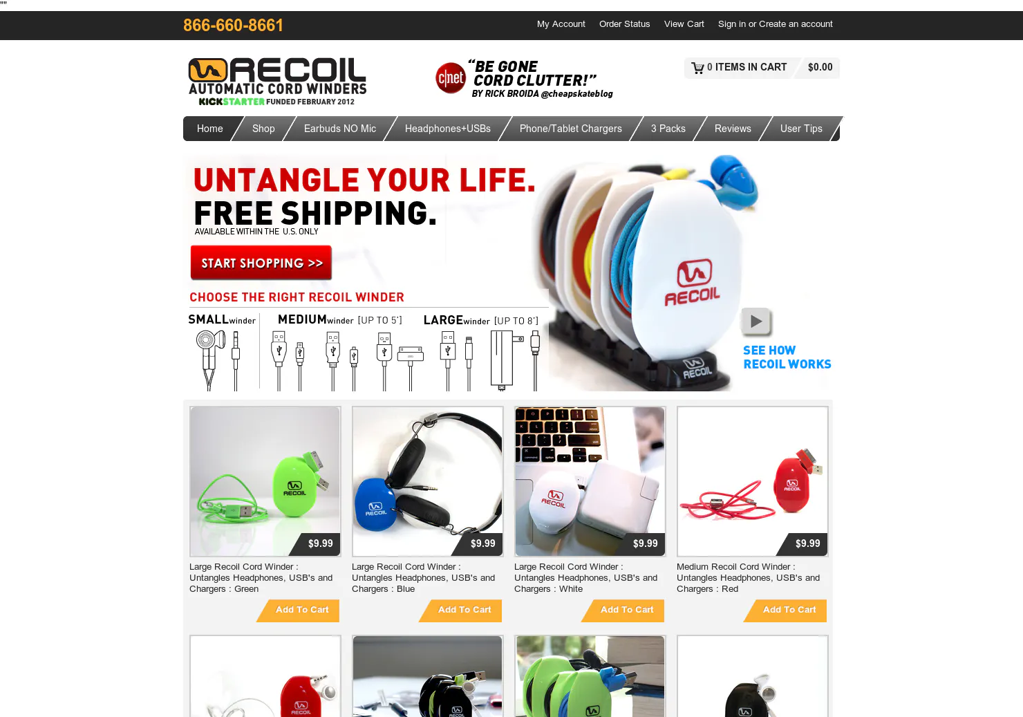 Recoil Winders