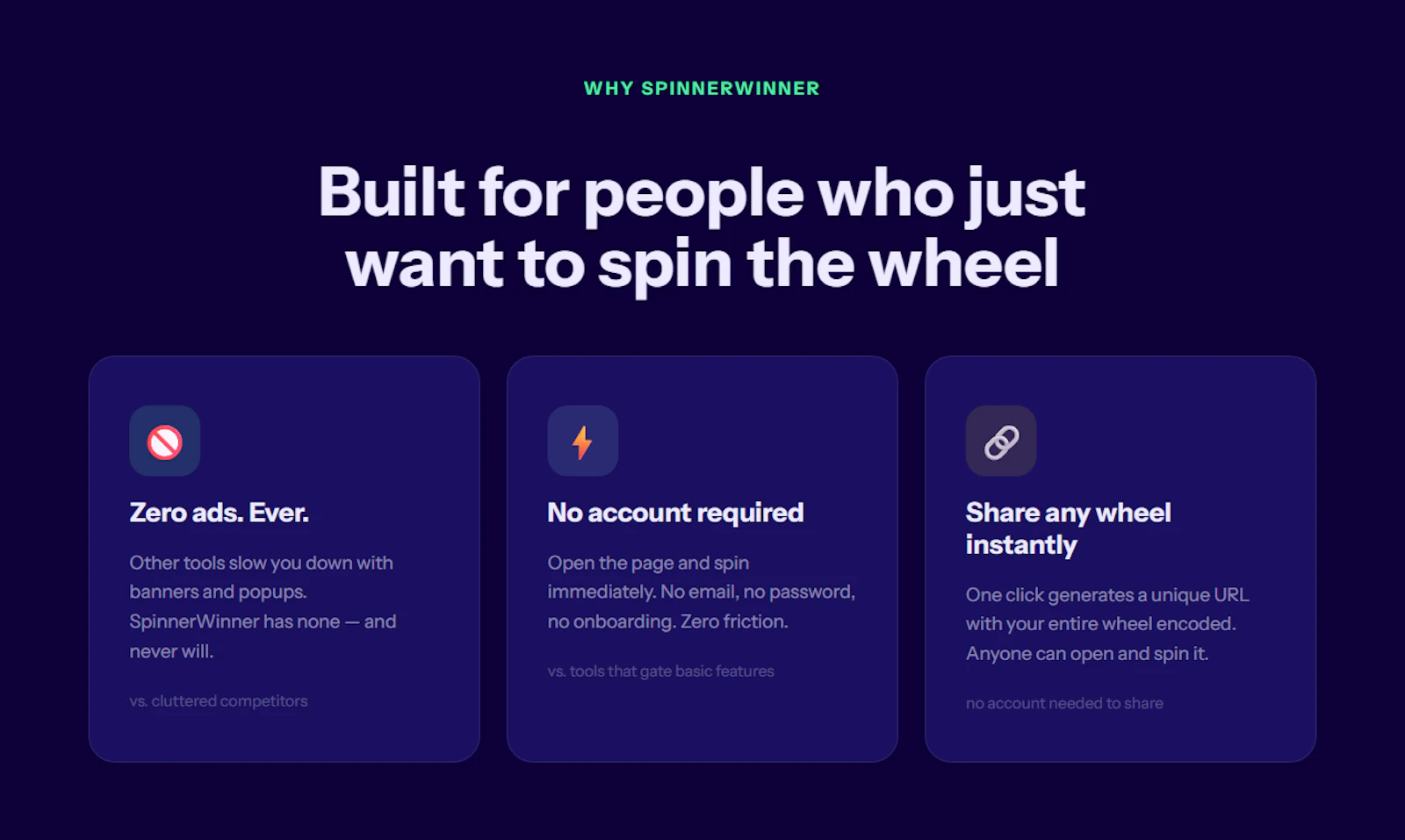 SpinnerWinner screenshot 2