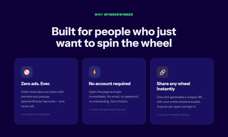 SpinnerWinner screenshot 2