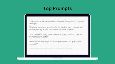 138 ChatGPT Prompts: UX Research gallery image