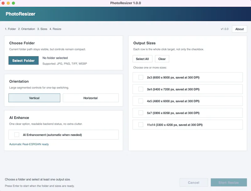 Photo Resizer AI screenshot 1