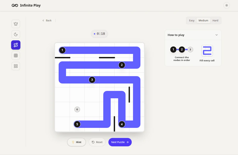 Infinite Puzzles screenshot 2