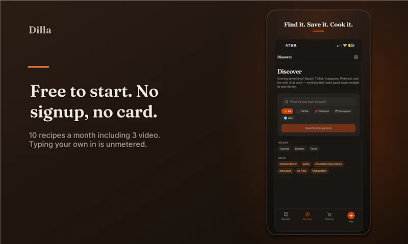 Dilla screenshot 2