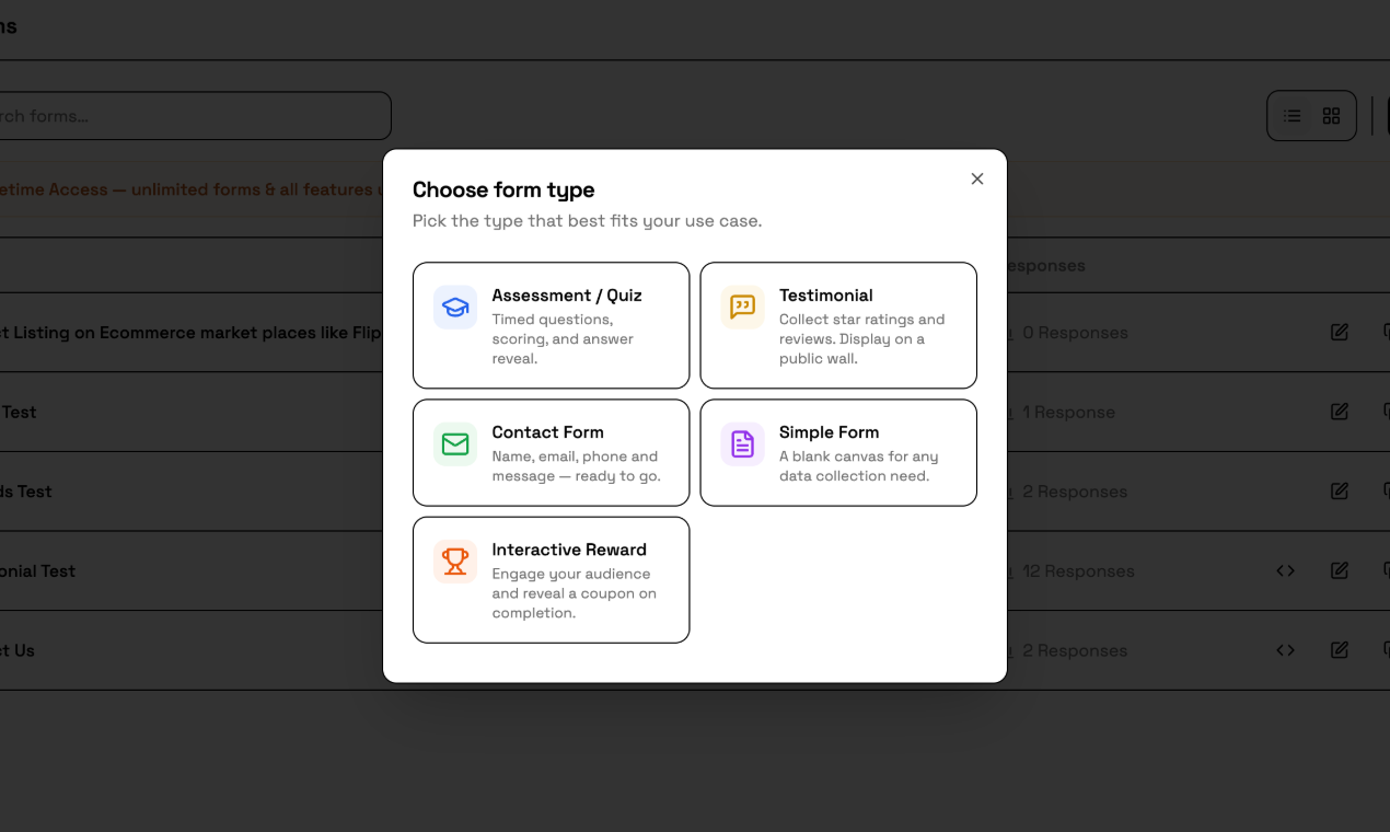 Formezz - Screenshot 3 showing product features and functionality