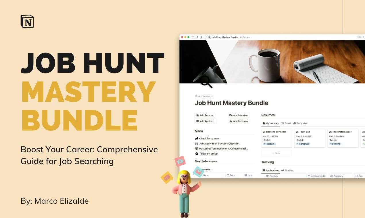 startuptile Job Hunt Mastery Bundle-Ace your job search with this ultimate career toolkit