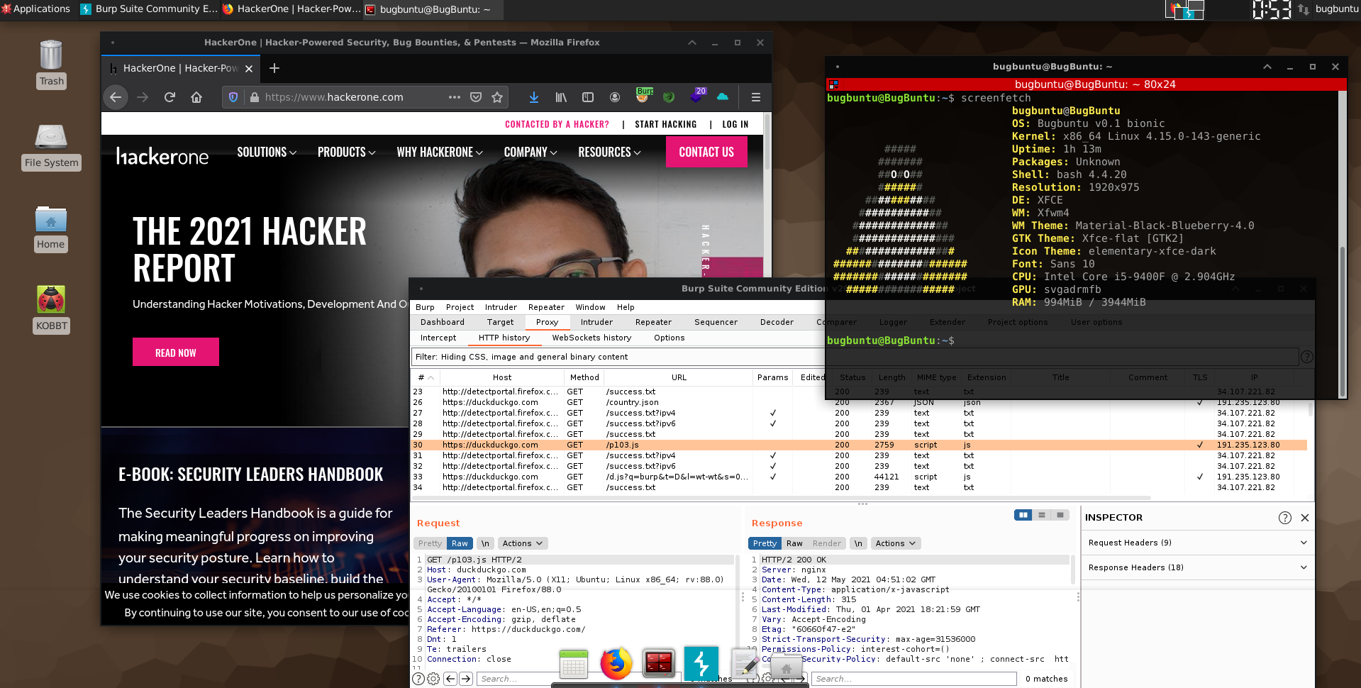 BugBuntu Linux gallery image