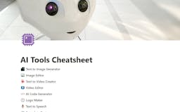 200+ Free AI Tools Cheatsheet media 1