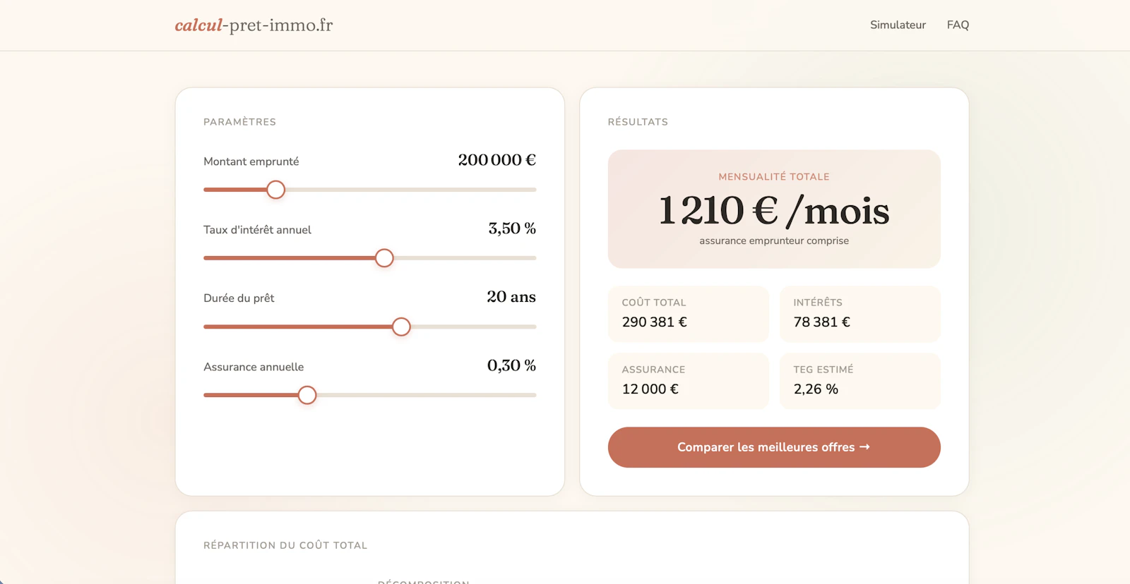 pret-immo.fr screenshot 1