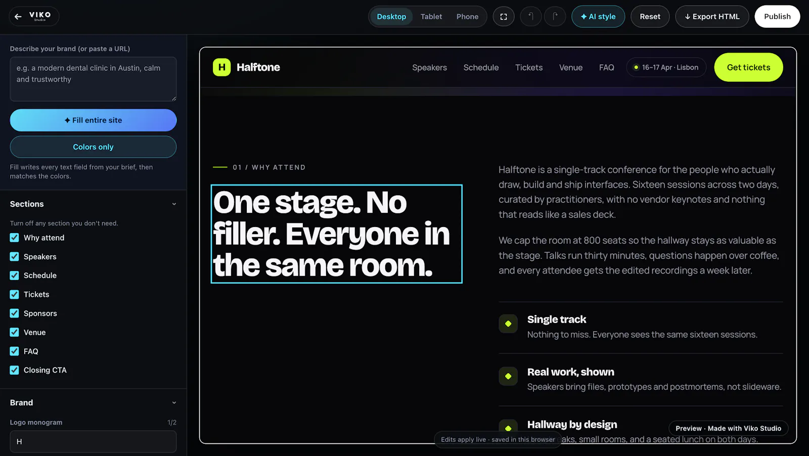 Viko Studio screenshot 4