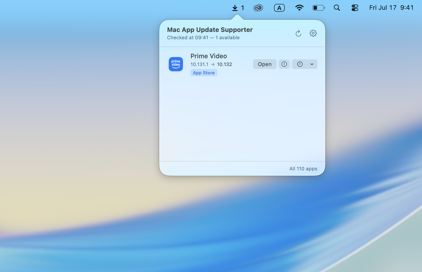 MAUS – Mac App Update Supporter gallery image