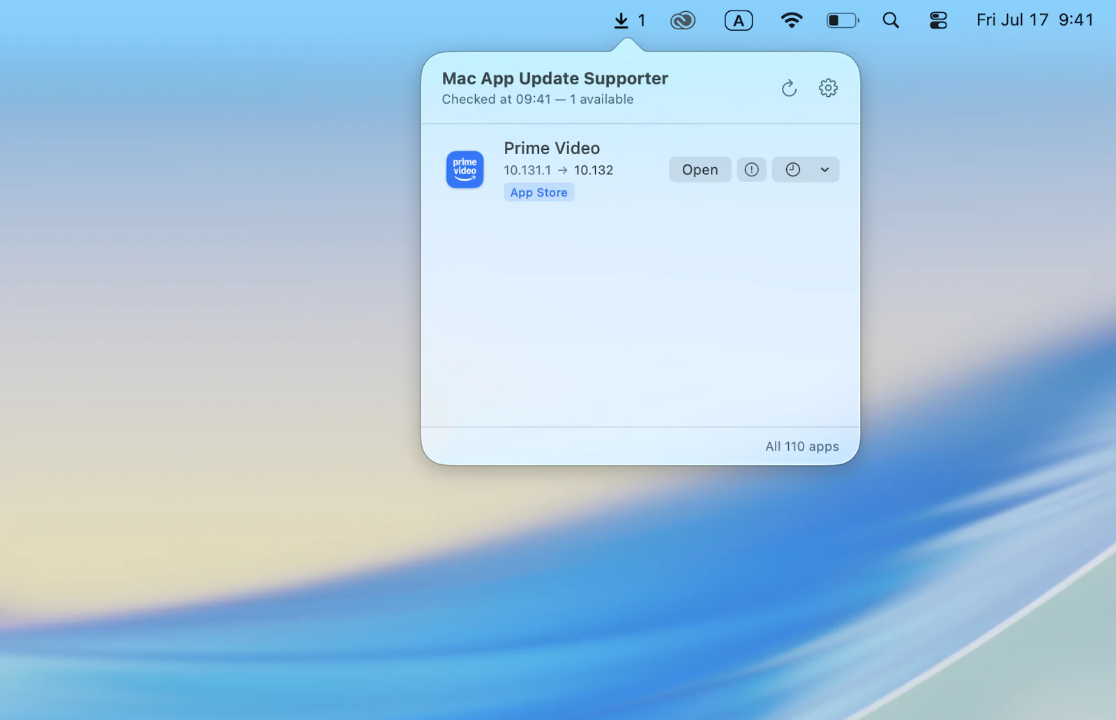 MAUS – Mac App Update Supporter screenshot 1