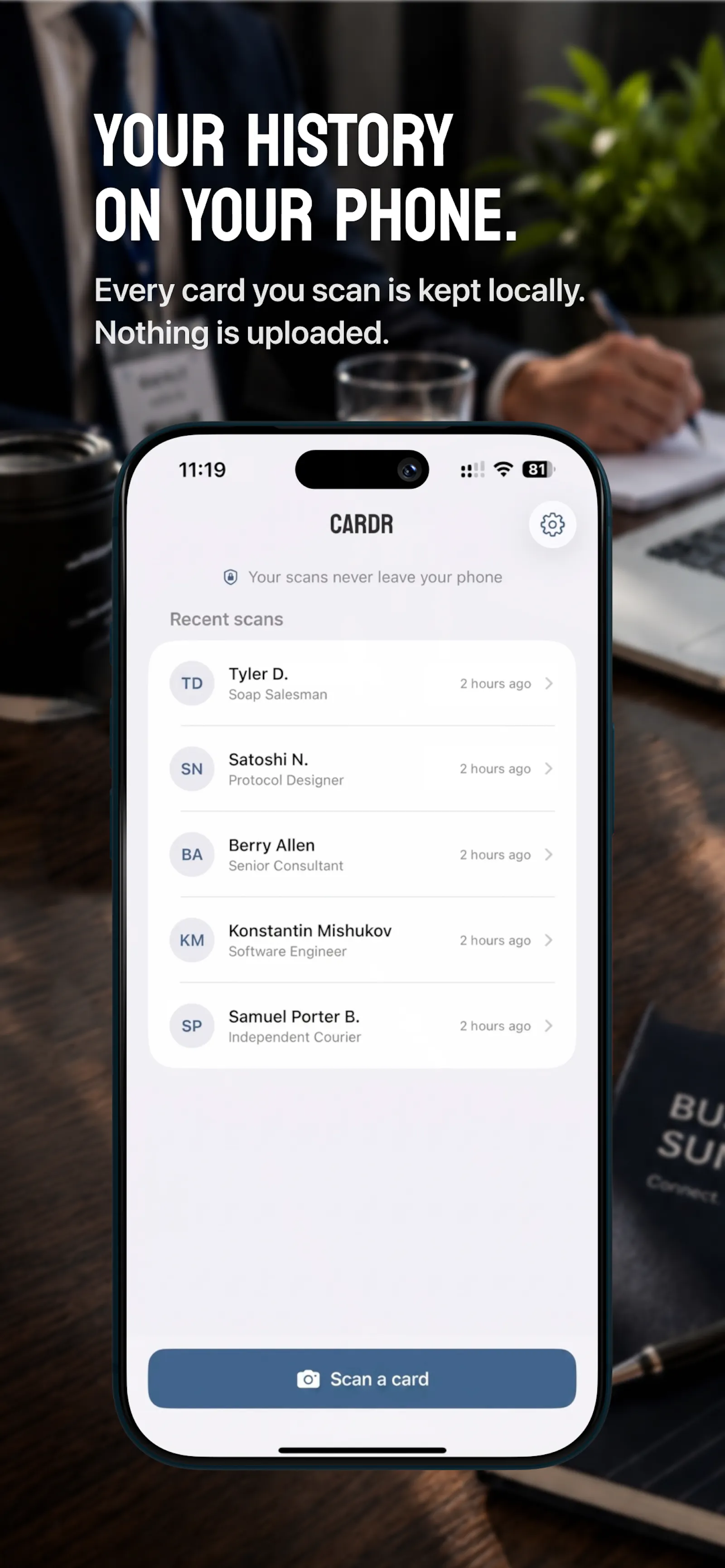 Cardr screenshot 6