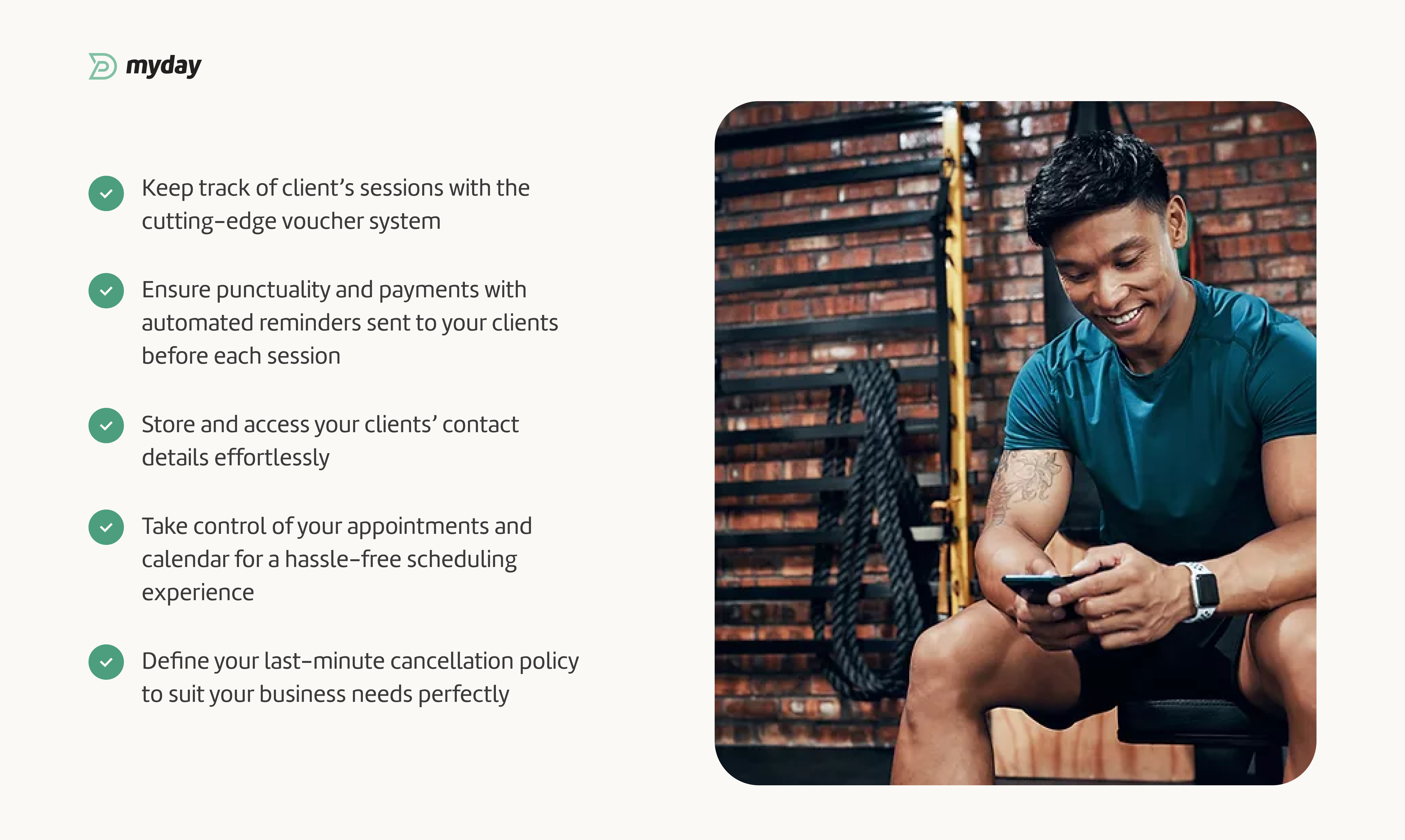 Mein Tag - Die All-in-One-App für Fitness & Wellness-Profis Medien 3