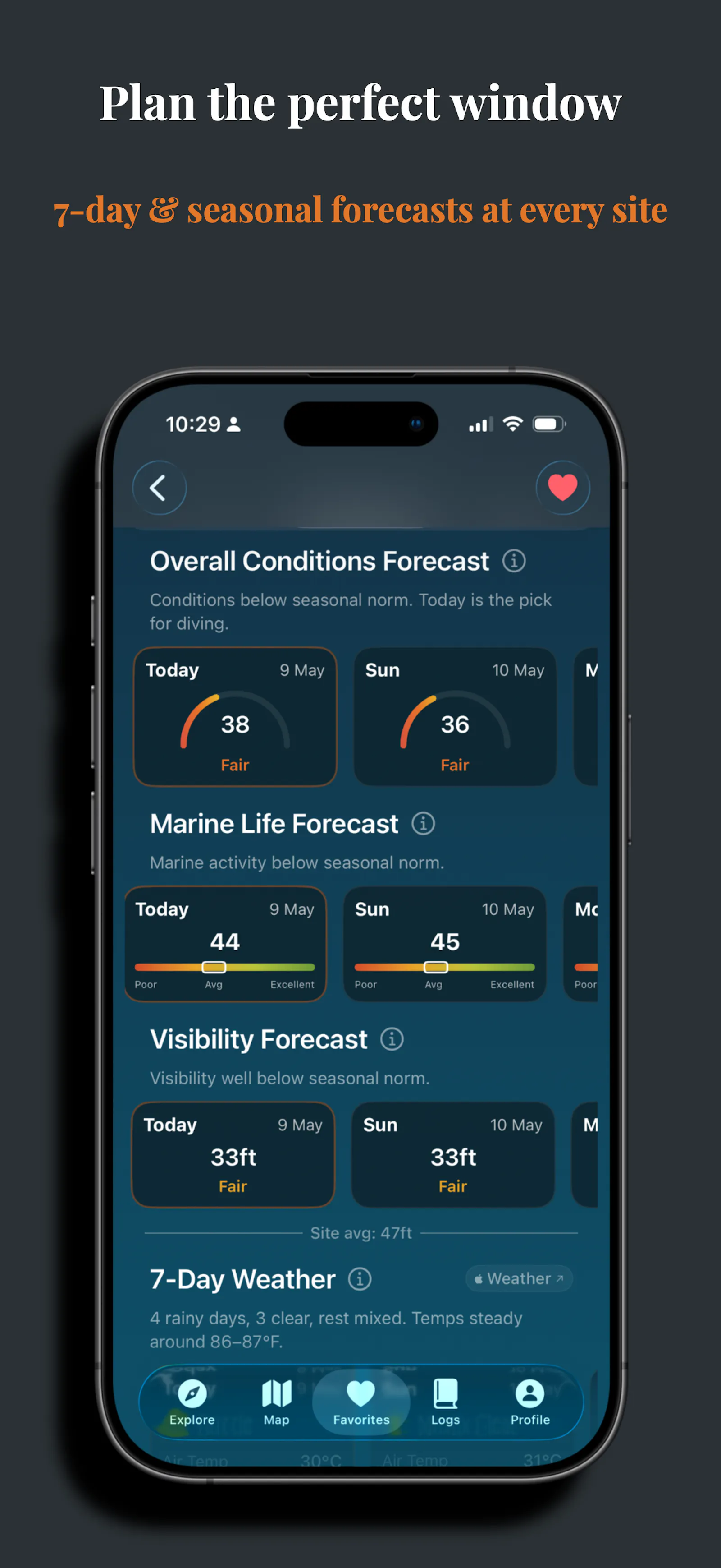 DiveSight: Scuba Forecasts screenshot 2