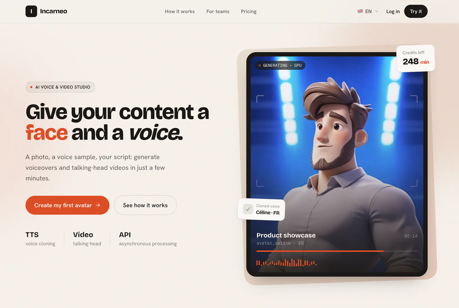 Incarneo screenshot 1