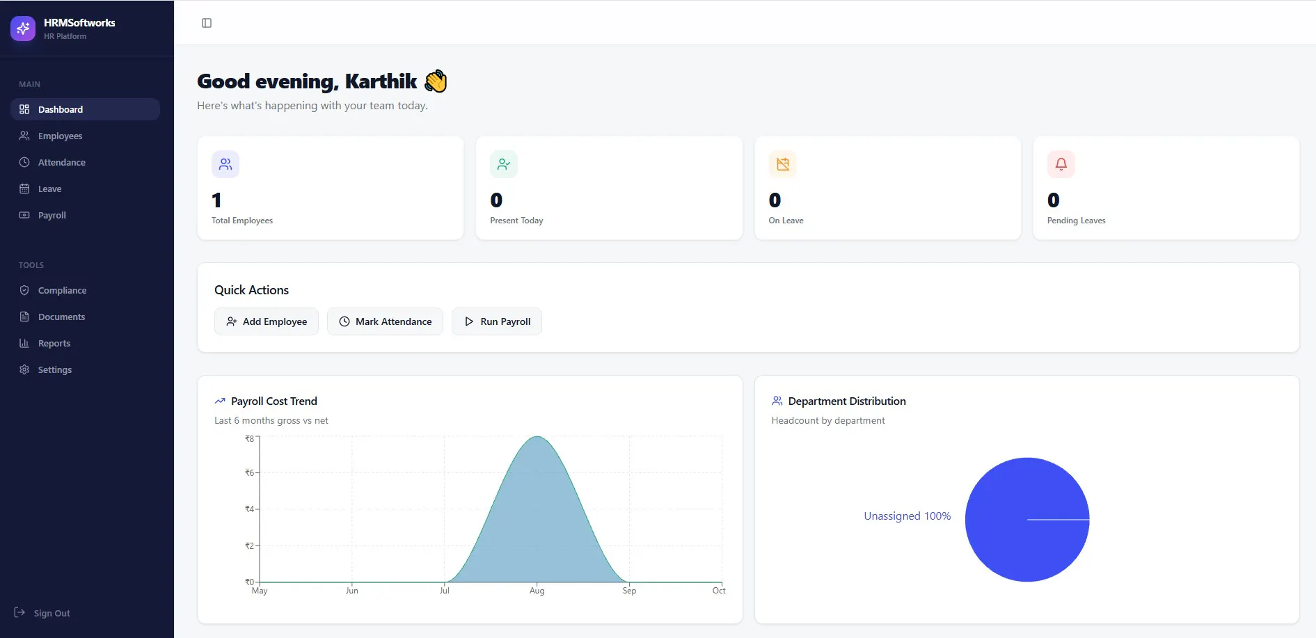 HRM Softworks - HR Management Platform gallery image