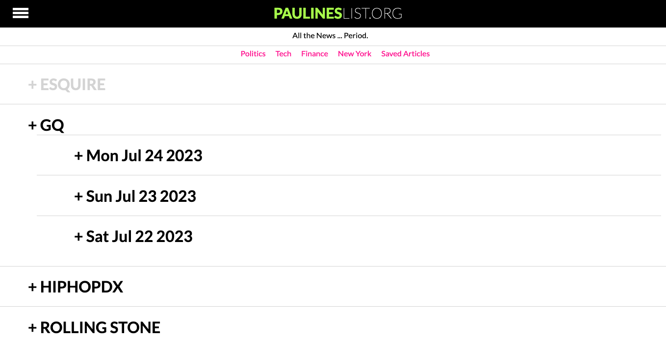 Lista de Pauline media 4