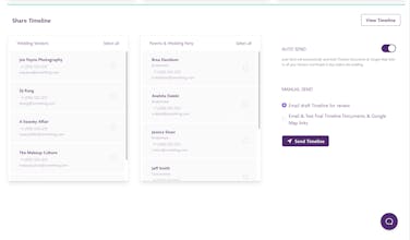 Wedding Day Timeline gallery image