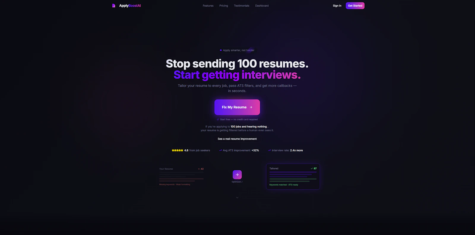 ApplyBoostAI screenshot 3