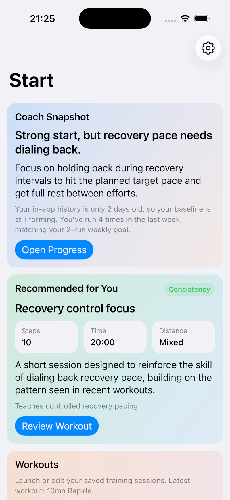 Run Buddy AI screenshot 1