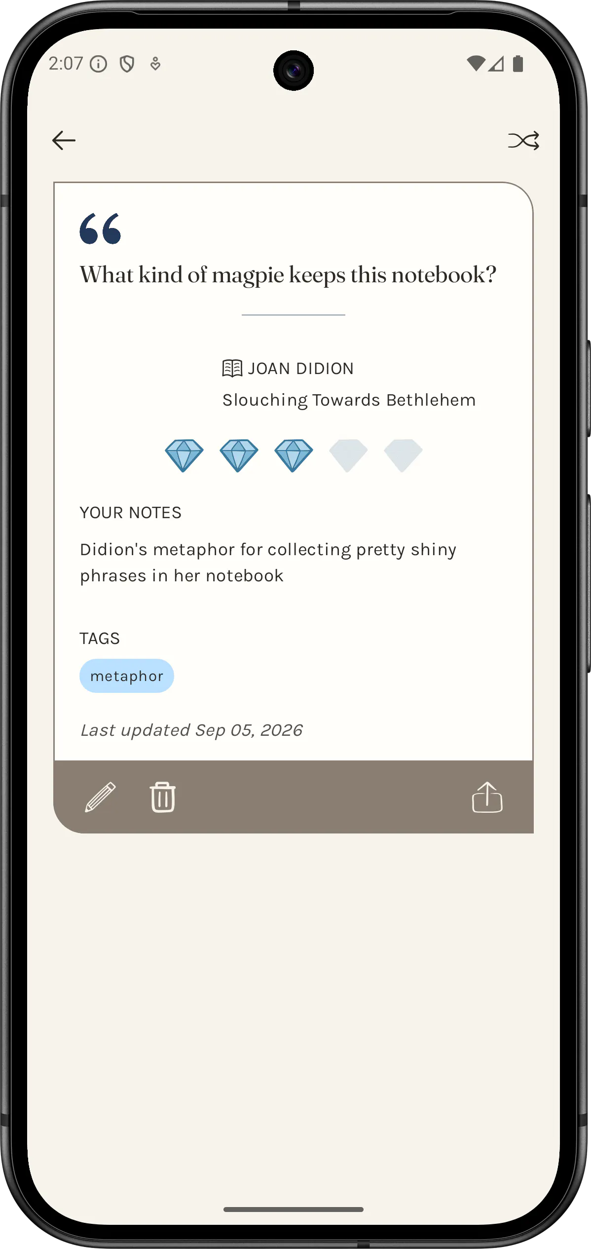 Aphora: Collect Quotes & Prose gallery image
