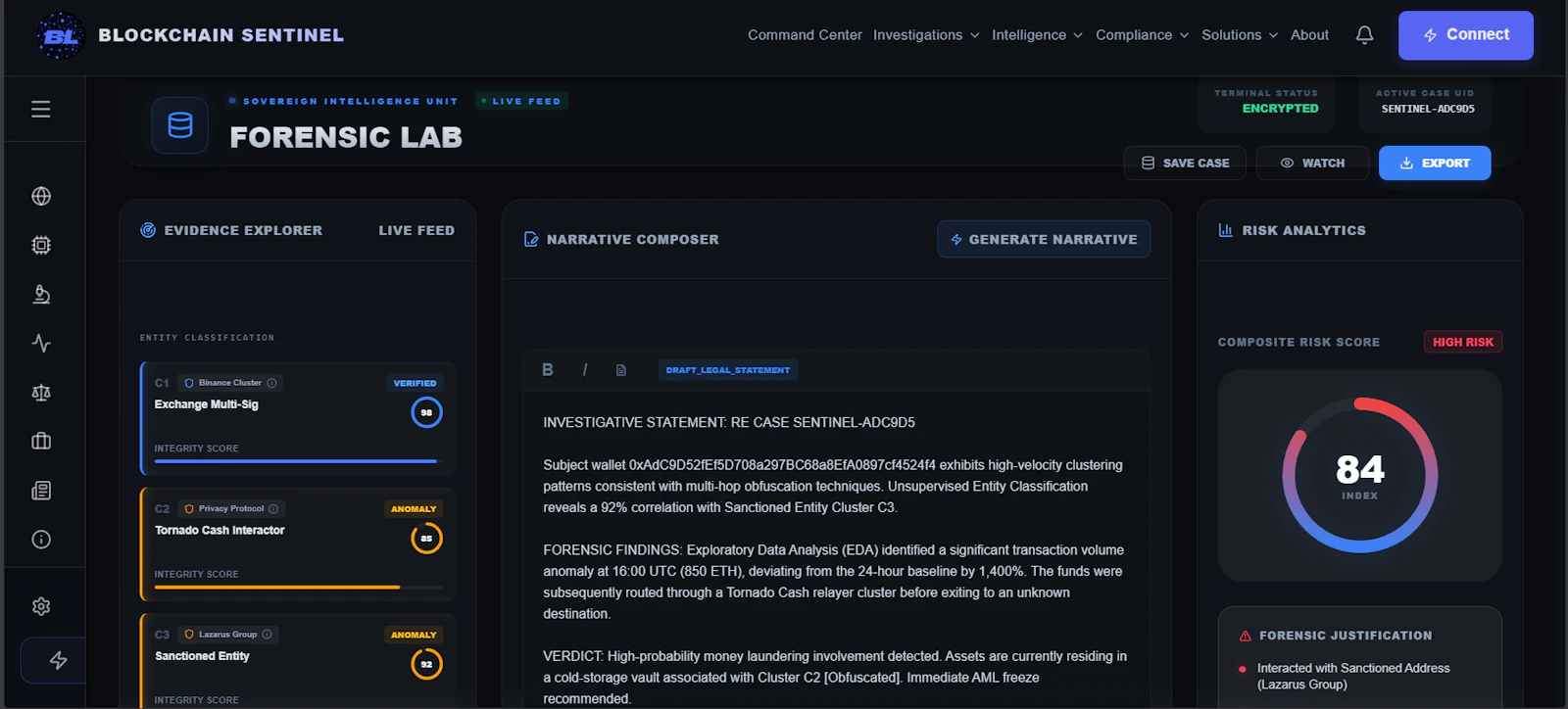 Blockchain Sentinel  screenshot 9
