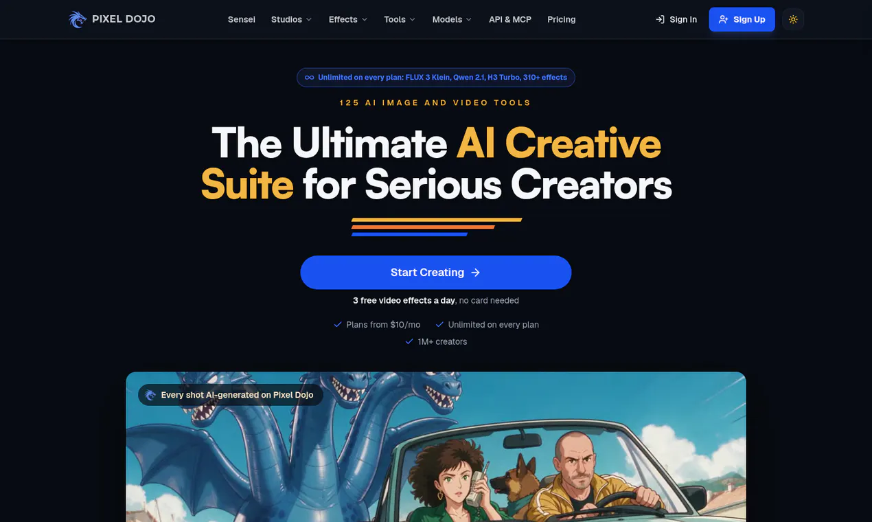 PixelDojo Sensei gallery image