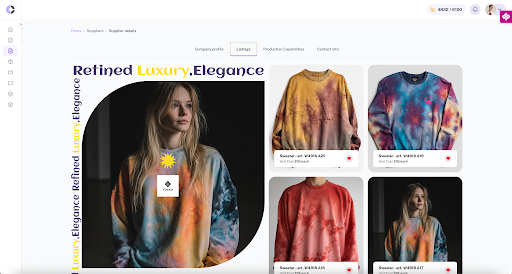 Cloud Couture AI - Screenshot 5 showing product features and functionality