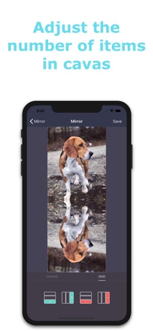 Mirror: Canvas image creator gallery image