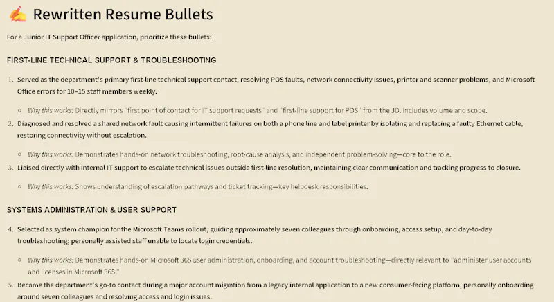 Career Change Strategist screenshot 2