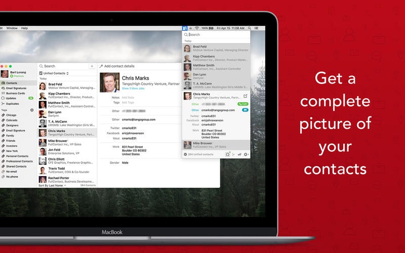 FullContact for Mac Image