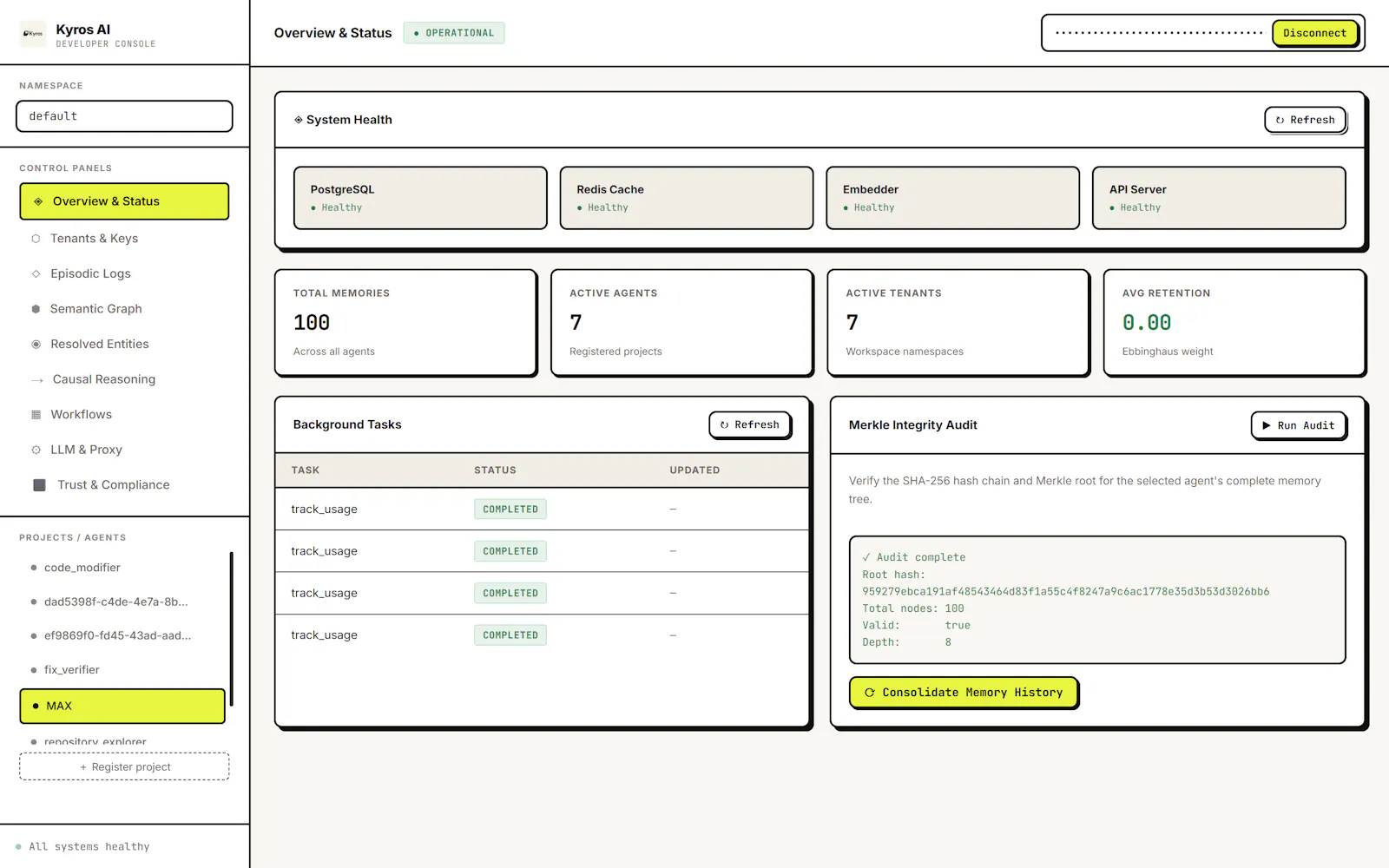 Kyros screenshot 2