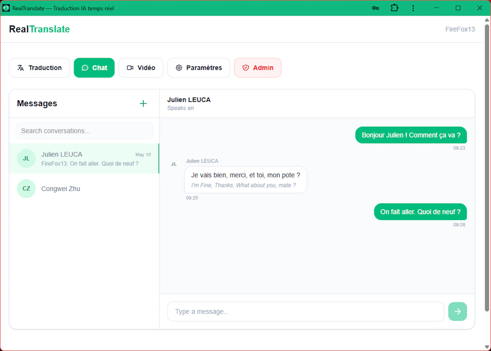RealTranslate screenshot 2