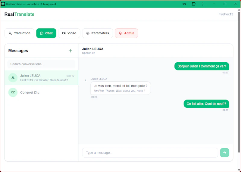 RealTranslate screenshot 2