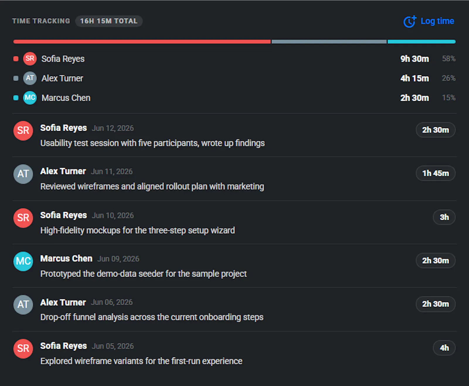 Timequip screenshot 4