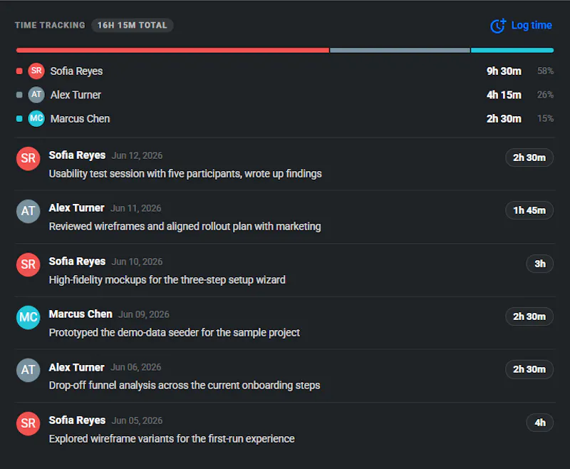 Timequip screenshot 4