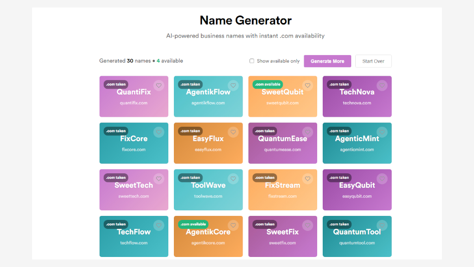 DomainBFF - Main product screenshot demonstrating key features and user interface