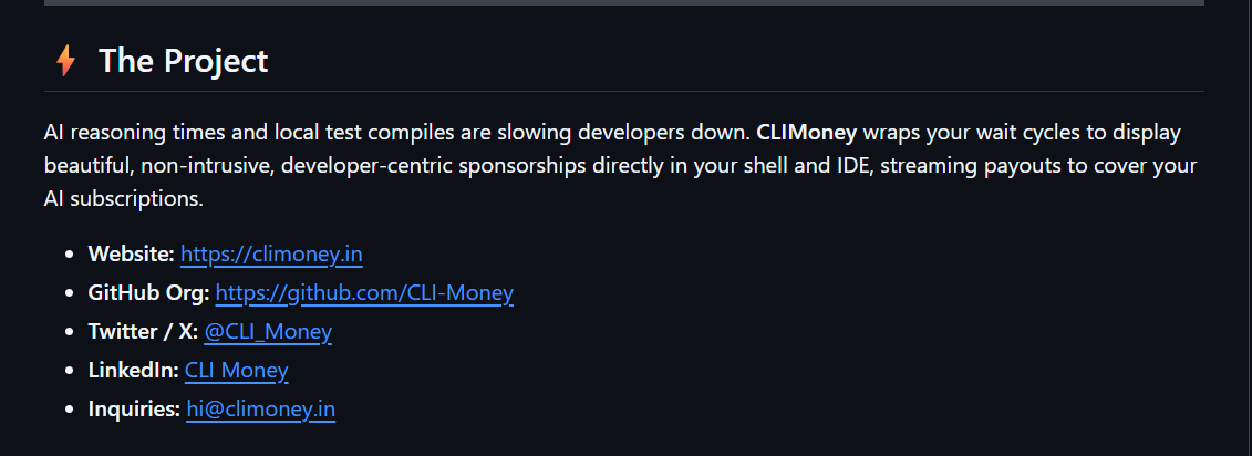 CLI Money gallery image