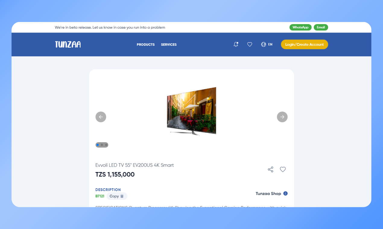 Tunzaa - Ahorre ahora Compre más tarde para africanos cotidianos. media 5