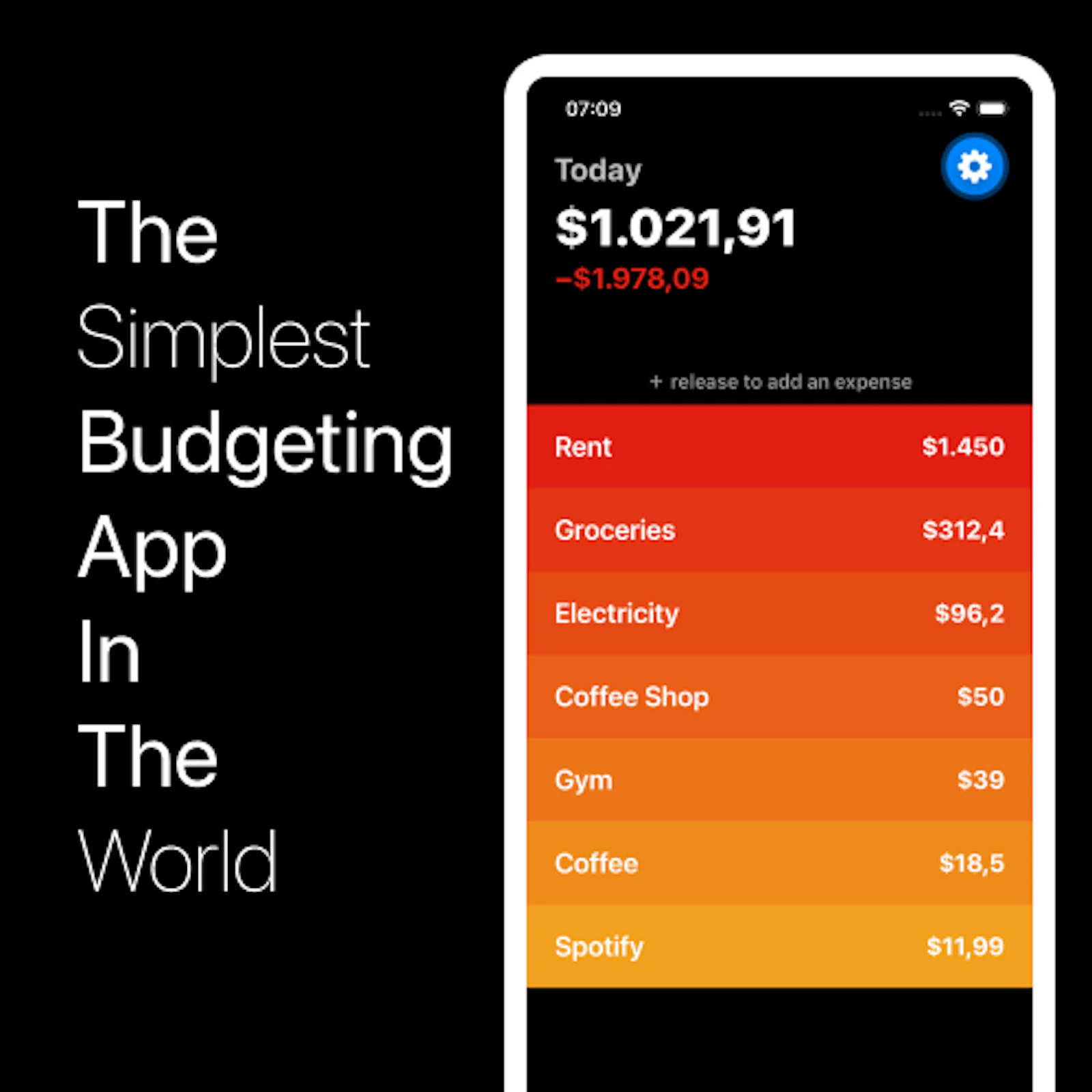 BBudget screenshot 1