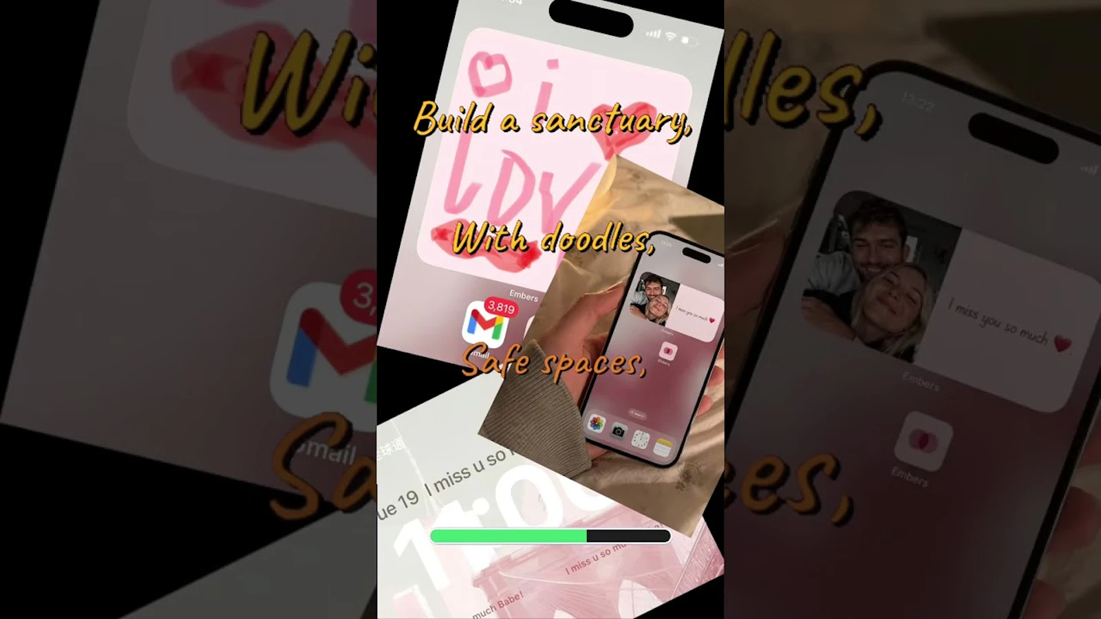 Embers - love on widget screenshot 1 (video preview)