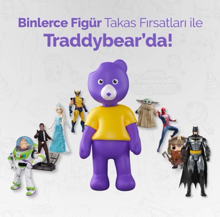 Media Traddybear - Thị trường trực tuyến cho đồ chơi và tượng hình mới hoặc cũ 3