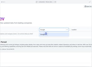 JoblessDev: CS Job Search Simplified gallery image