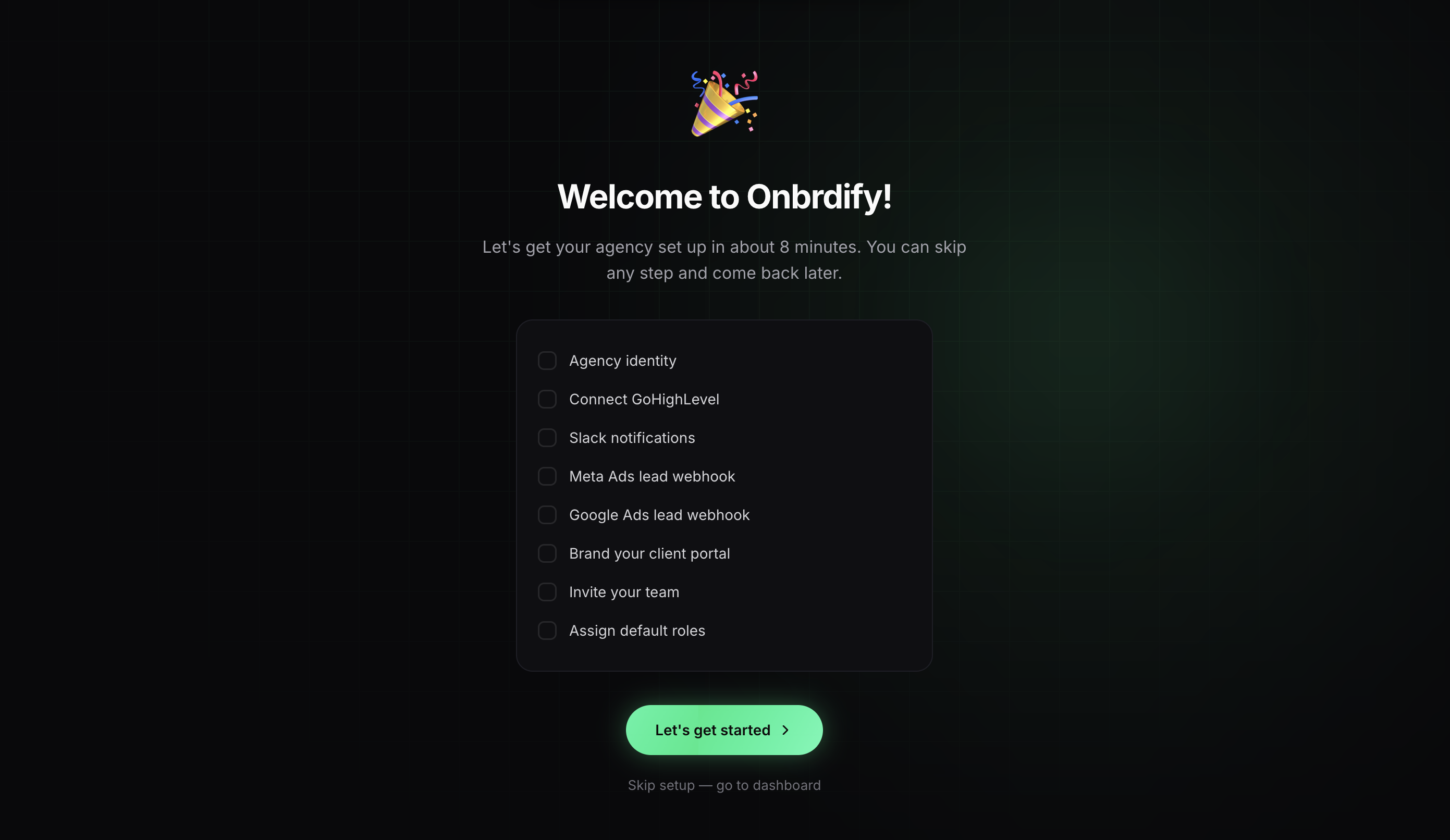 Onbrdify gallery image