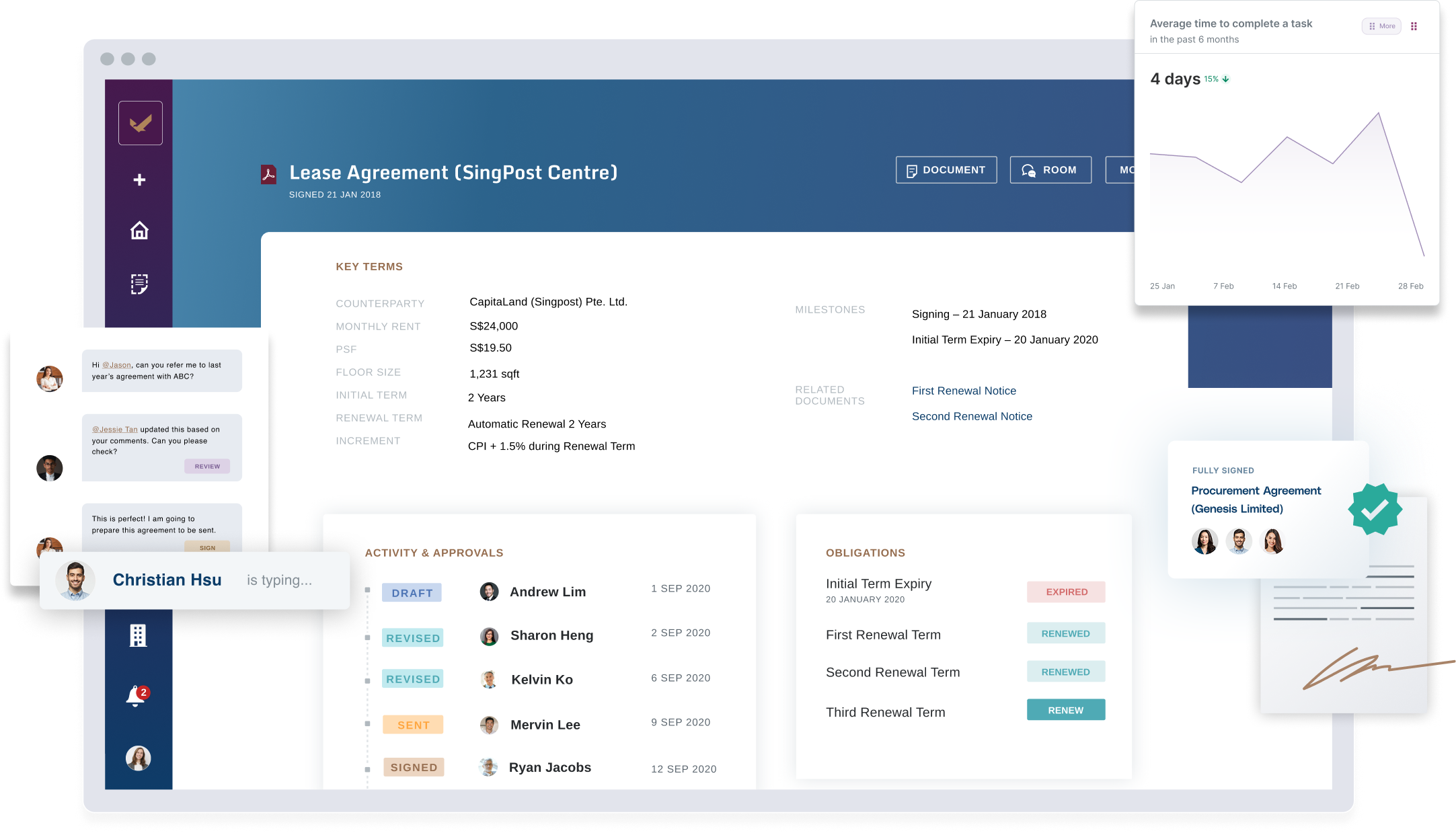 Lexagle Intelligent Contract Platform gallery image
